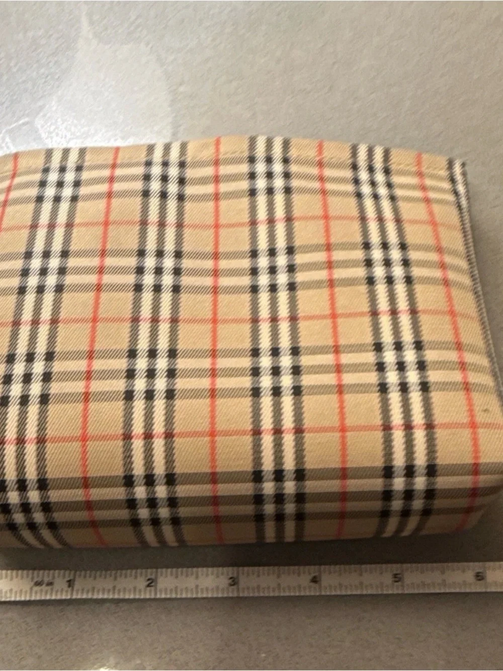 VINTAGE Burberry Nova Check cosmetic pouch